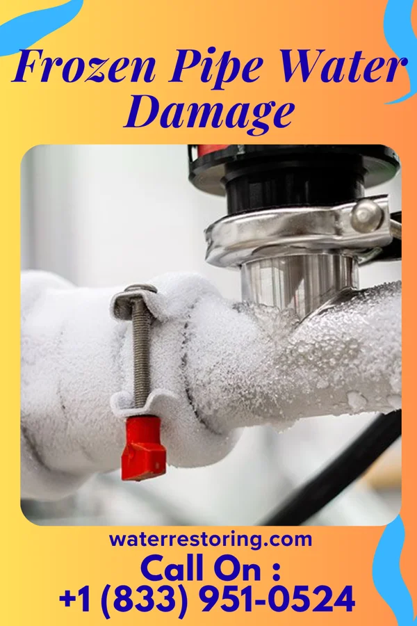 Frozen Pipe Water Damage in Richland, IN